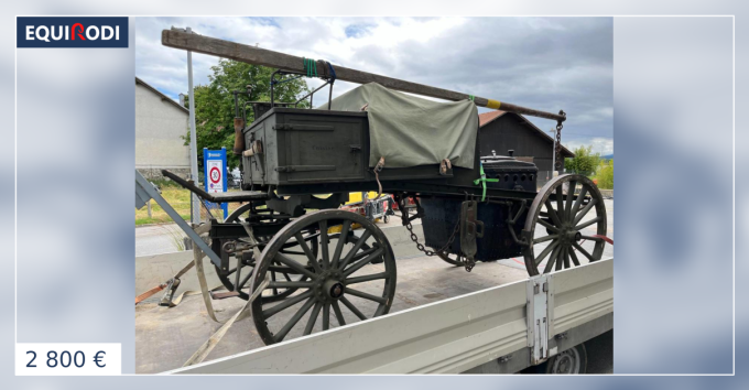 Attelage De Cuisine Roulante Quiralu – Aluminium, Hauteur 60mm, Bon État