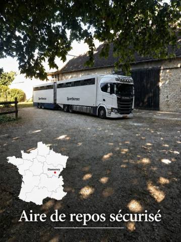 Aire de repos s&eacute;curis&eacute; 