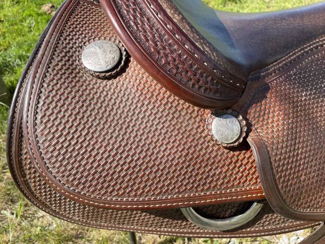 selle Bob's - reining - taille 16''