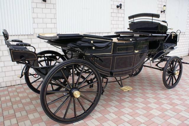 Landau vitr&eacute; 5 glaces