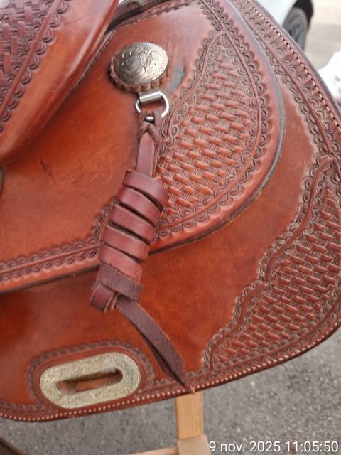 Selle Billy Cook de reining 16 pouces 1200 chf