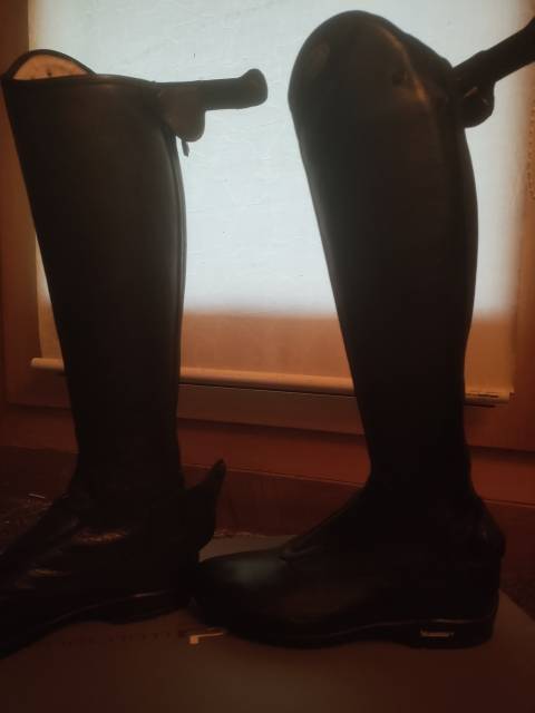 Bottes sales equitation parlanti