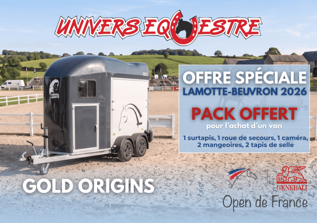 VAN CHEVAL LIBERTE Gold Origins - 2 chevaux