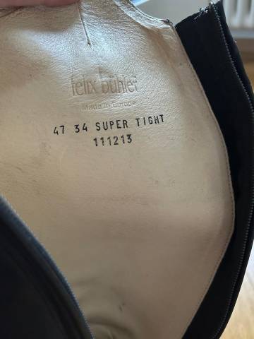 Bottes Felix Bühler taille 39