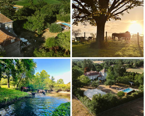 S&eacute;jours &eacute;questres sur mesure &ndash; G&icirc;te avec piscine