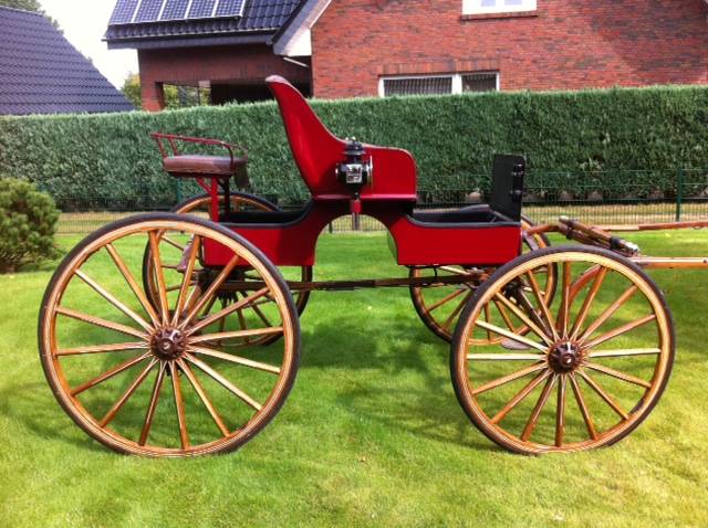 calèche buggy américain rare