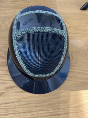 Casque d’équitation KASK Star Lady – Bleu nuit brillant