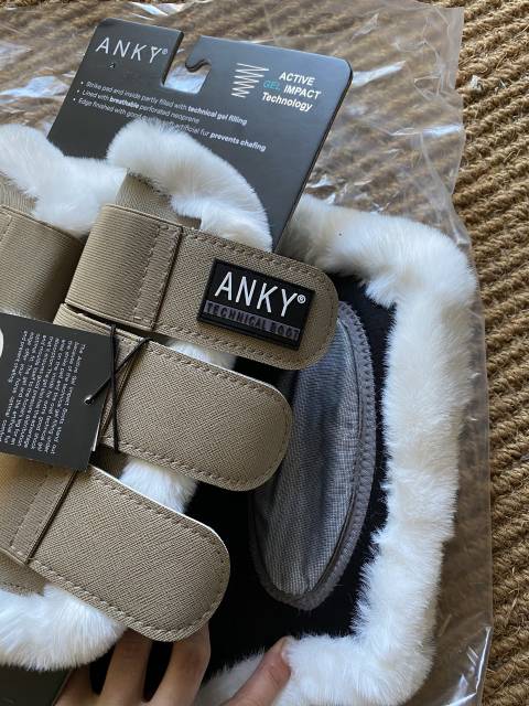 Gu&ecirc;tres ANKY&reg; Active Gel Impact &ndash; Beige, Taille L 