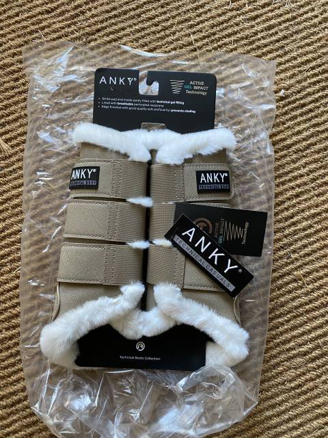 Gu&ecirc;tres ANKY&reg; Active Gel Impact &ndash; Beige, Taille L 