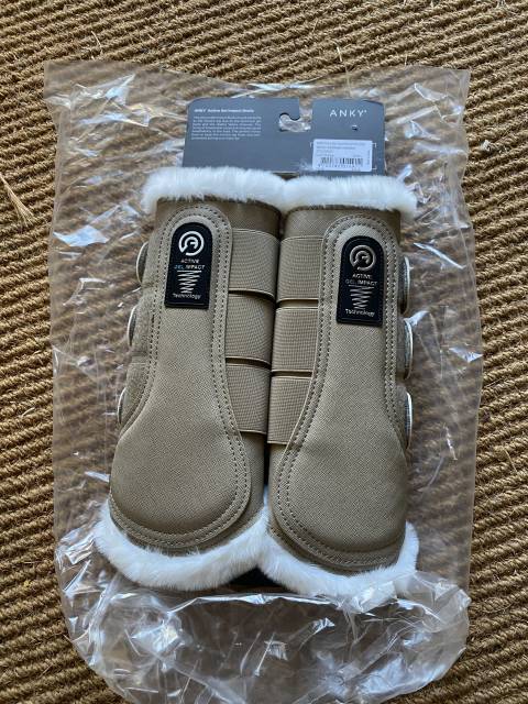 Gu&ecirc;tres ANKY&reg; Active Gel Impact &ndash; Beige, Taille L 