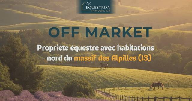 Propri&eacute;t&eacute; &eacute;questre avec habitations  nord Alpilles (13)