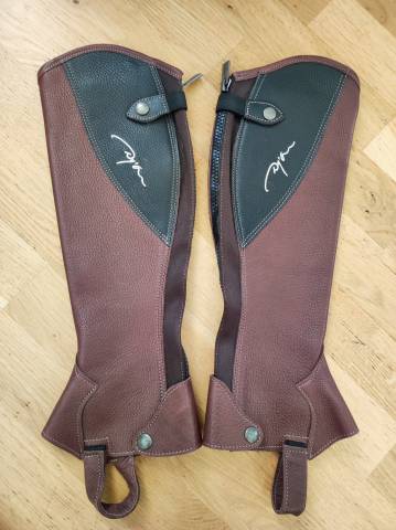 Mini chaps Dyon en cuir taille M 