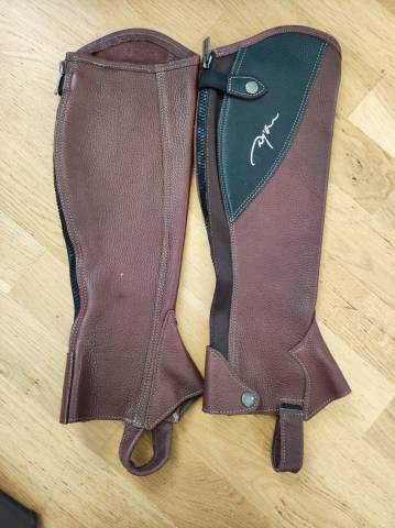 Mini chaps Dyon en cuir taille M 