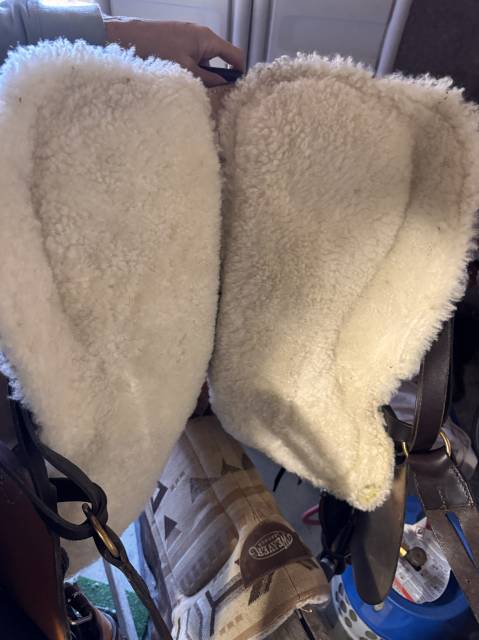 Selle de randonn&eacute;e avec sacoches