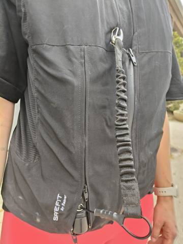 Gilet airbag &eacute;quitation SAFEFIT &ndash; Taille M &ndash; Comme neuf