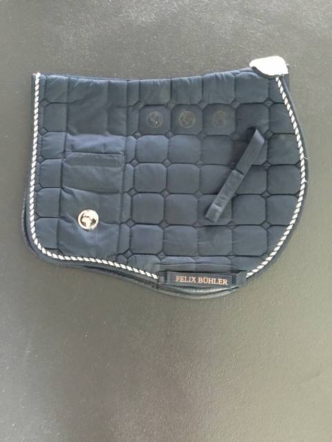 Tapis de selle Bleu fonc&eacute; Felix Buhler