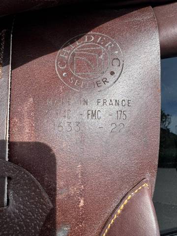 Selle Childeric 2022, taille 17.5 pouces