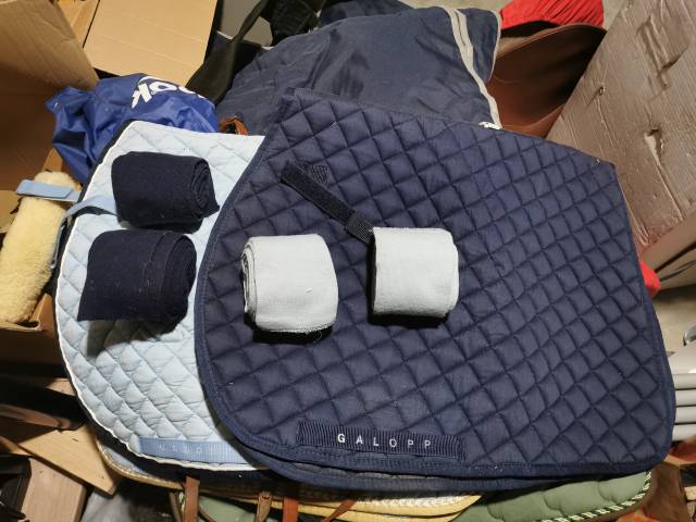 Lot 2x tapis et 4x bandes de polo