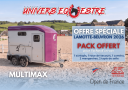 VAN MULTIMAX CHEVAL LIBERTE 2 PLACES