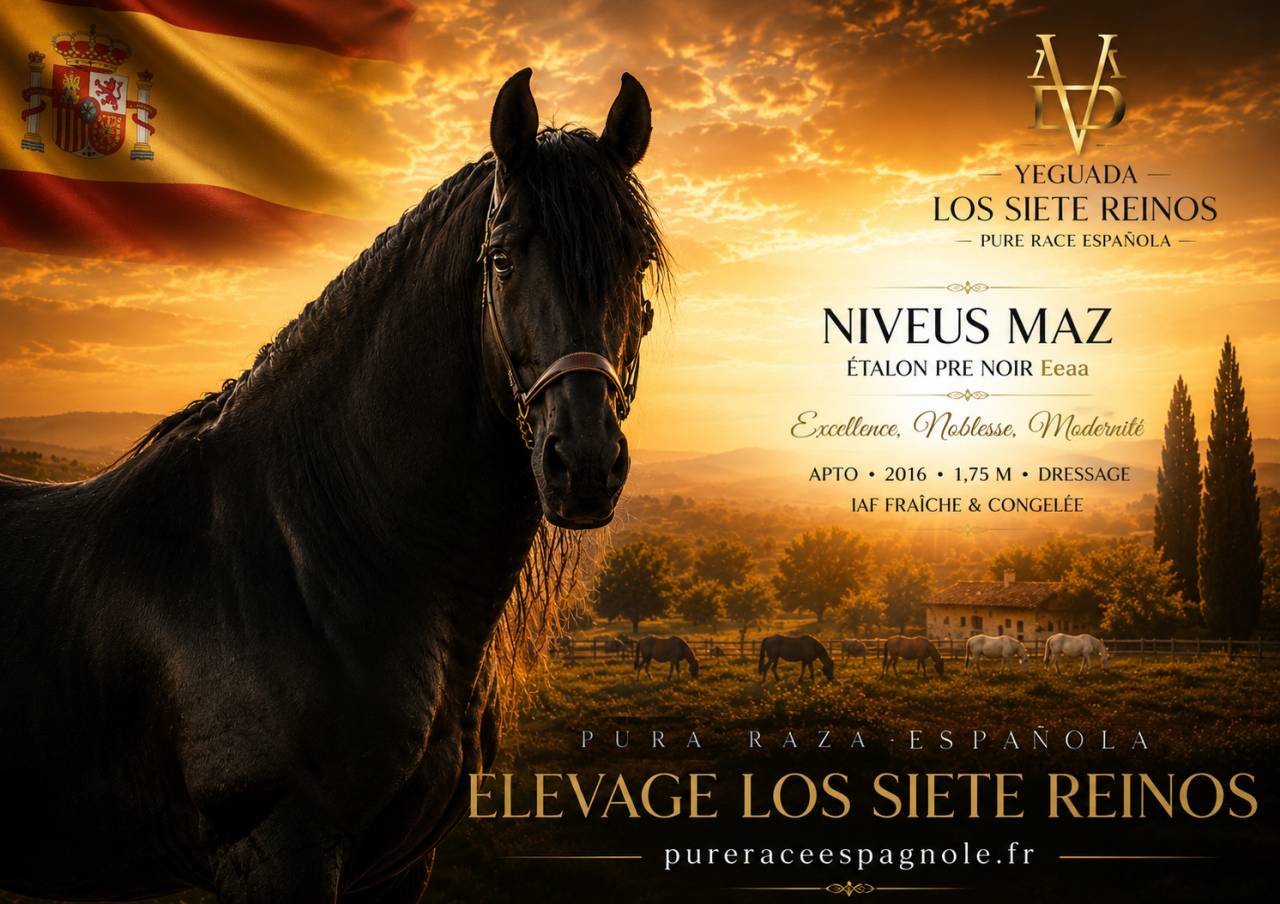 Los Siete Reinos &eacute;levage de chevaux Pure Race Espagnole