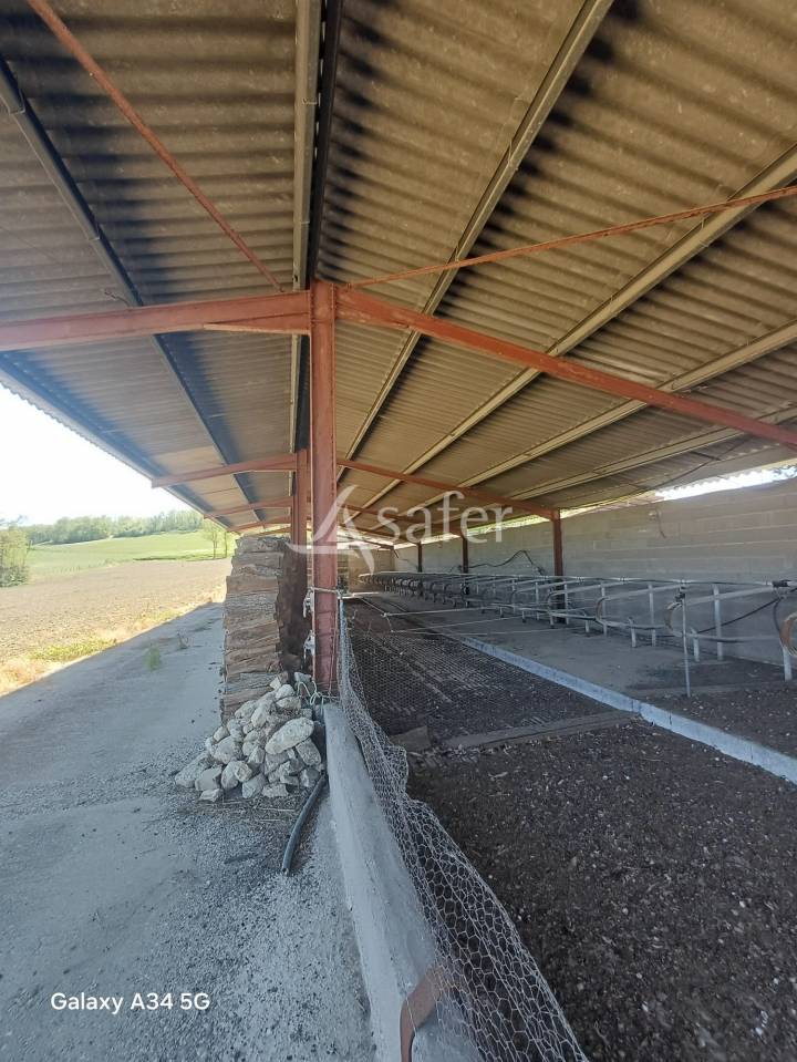 B&acirc;timent d'exploitation sur environ 4ha