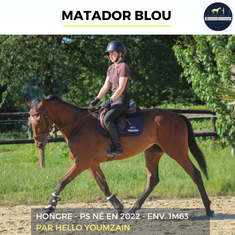MATADOR BLOU - PS - 4 ANS