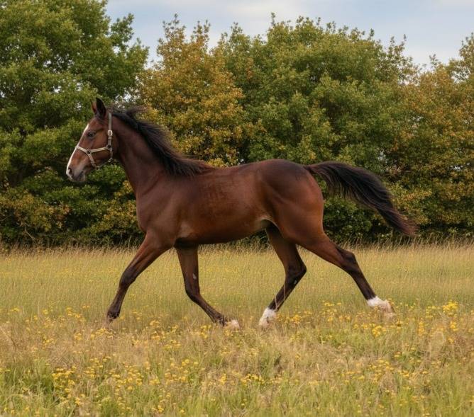 Poulain 2025 Itoki de riverland x cor de hus