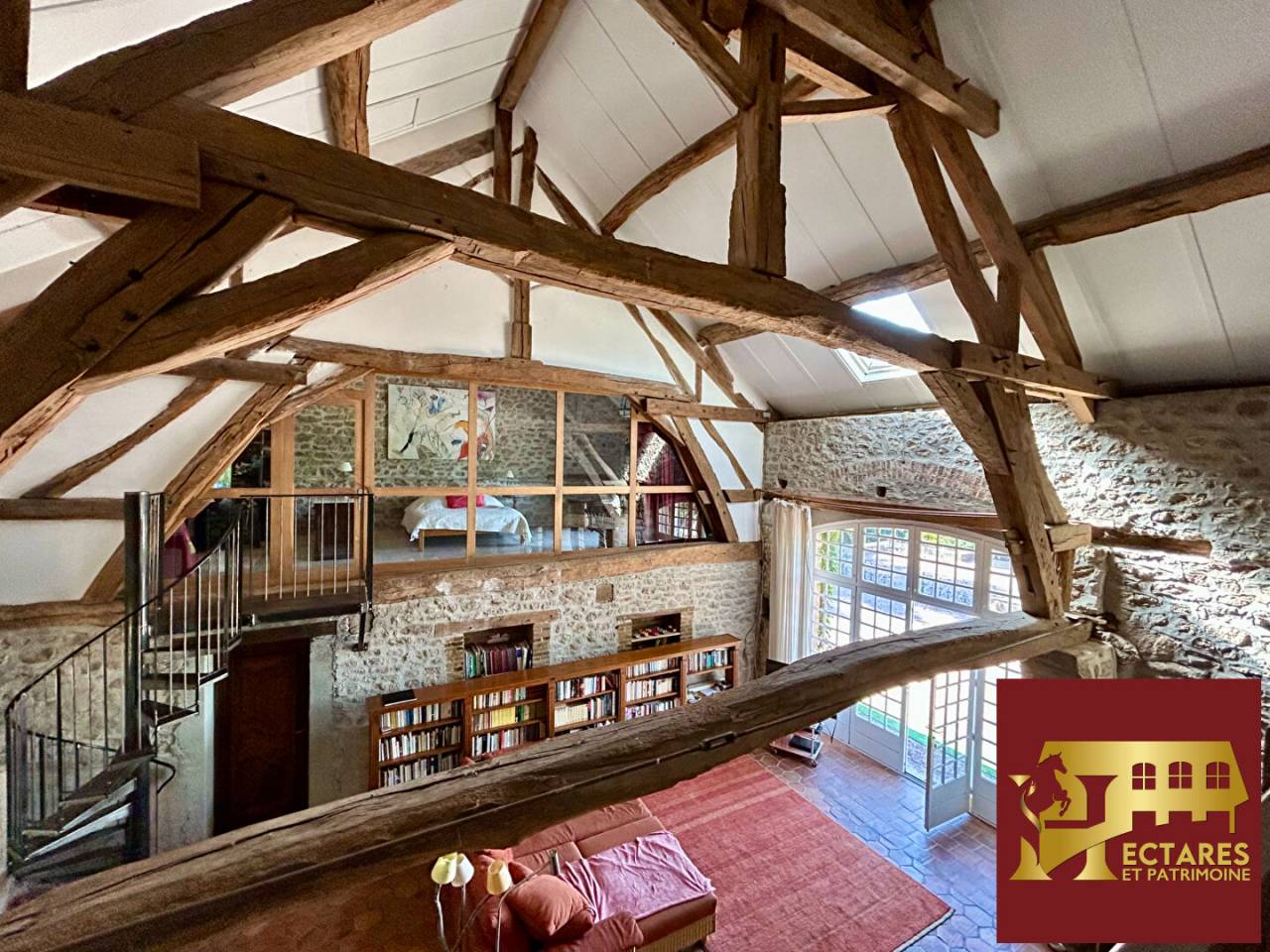 Propri&eacute;t&eacute; 6,4 hectares vue dominante