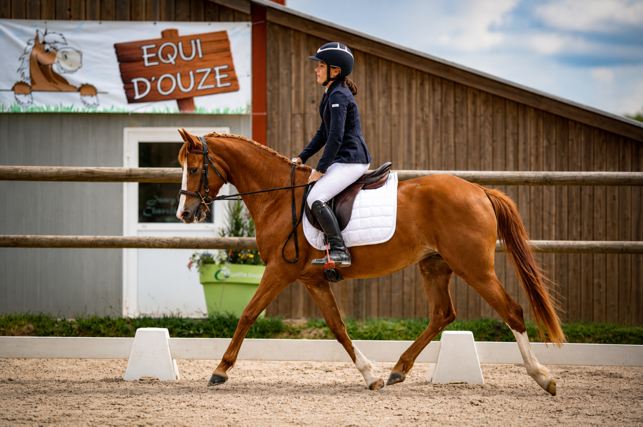 Ponette - AES  - 4 ans - CSO - CCE - Dressage - France