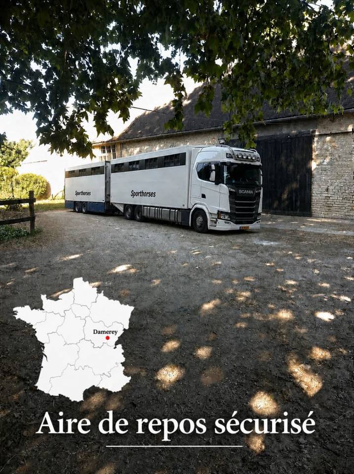 Aire de repos s&eacute;curis&eacute; 