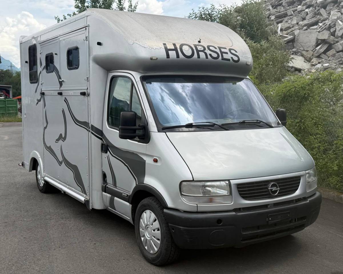 Camion Opel Movano expertis&eacute; - double rampe lat&eacute;rale