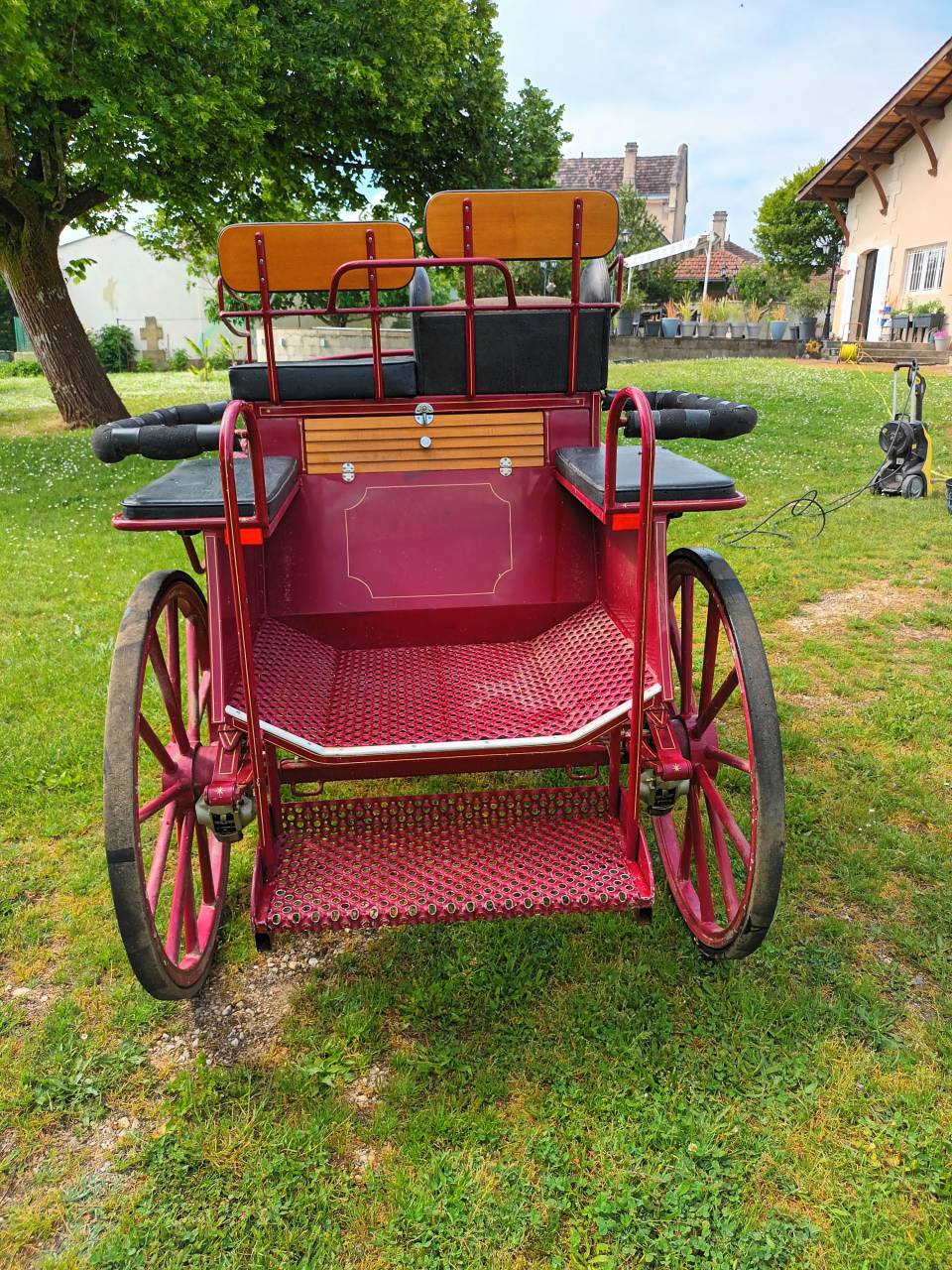 VOITURE D'ATTELAGE SEMI MARATHON