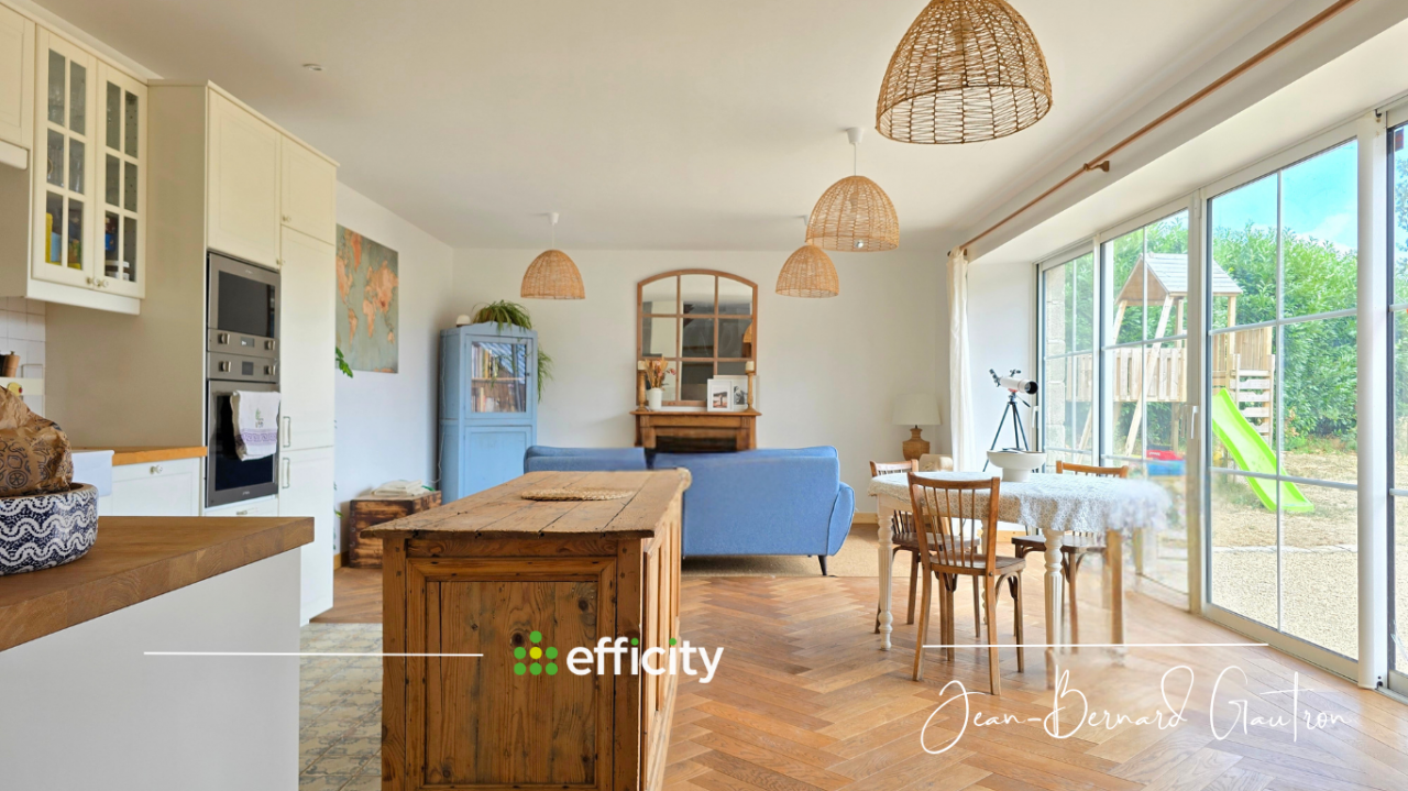 MAISON 101 m&sup2; - 4 PI&Egrave;CES - 3 CHAMBRES - &Eacute;CURIE