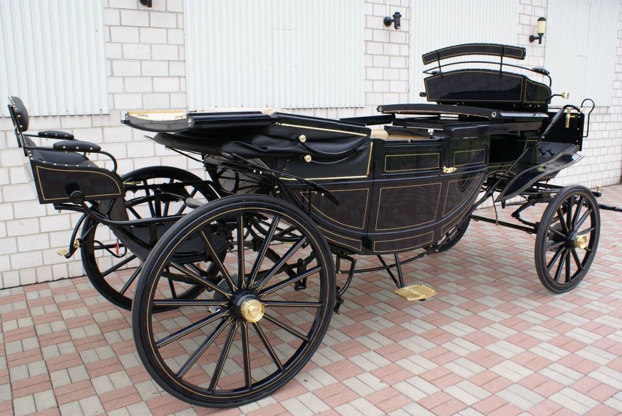 Landau vitr&eacute; 5 glaces