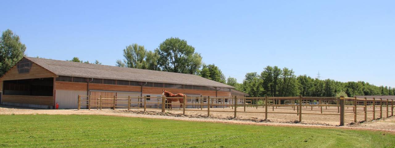 Belle structure &eacute;questre &agrave; louer - Divonne les Bains