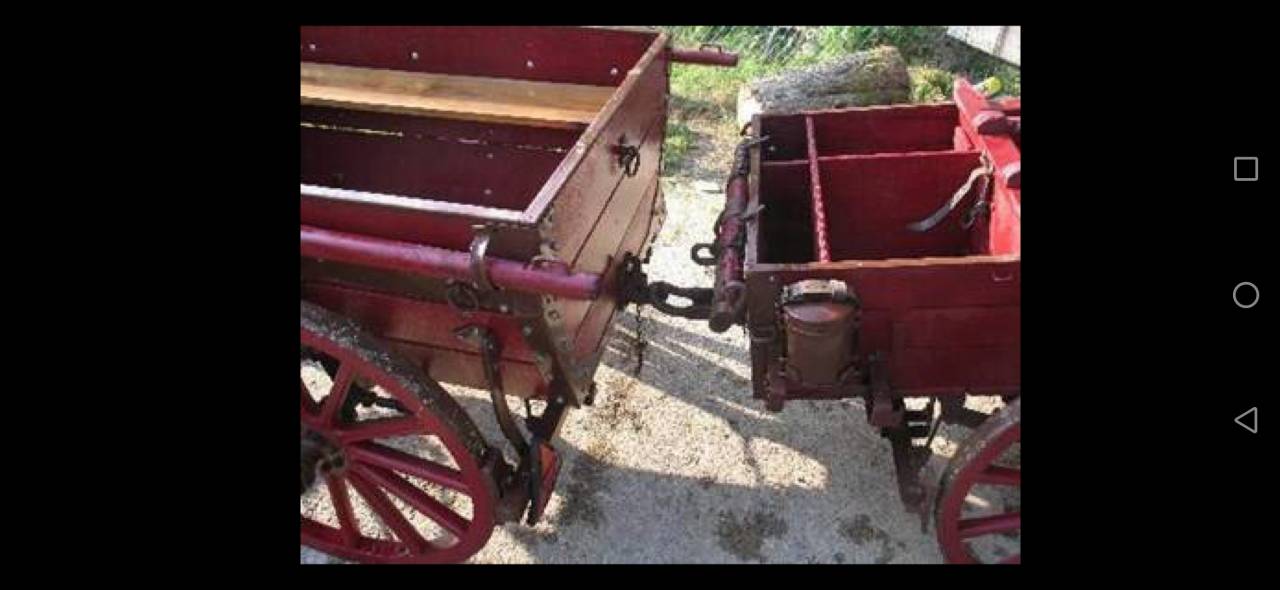 A vendre cal&egrave;che de pompier de 1937