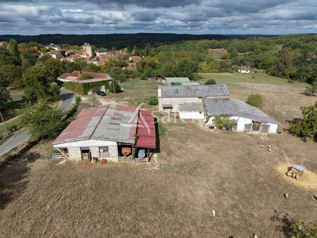 Ouest du Lot, Exploitation fromag&egrave;re en bio 15 ha