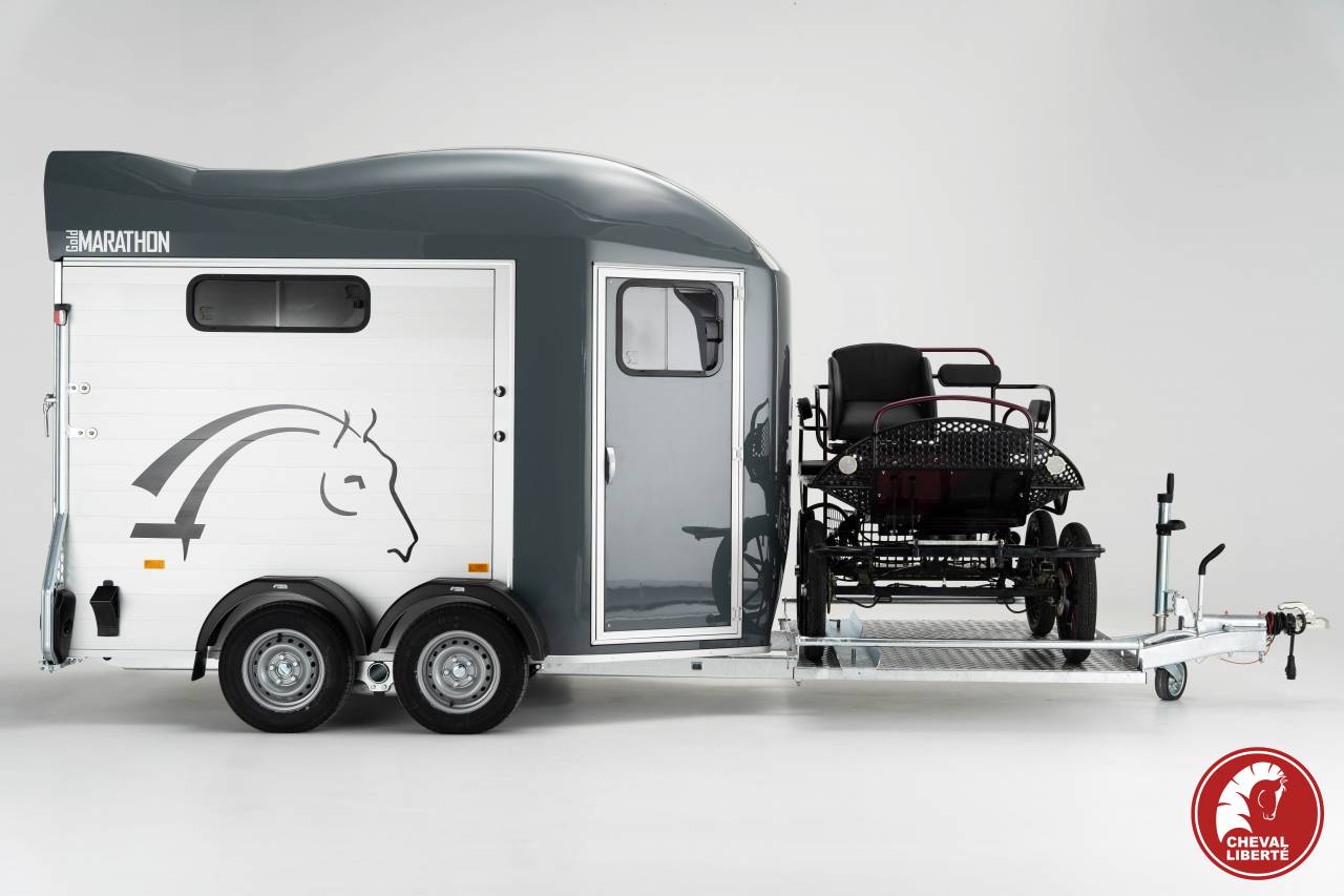 VAN MARATHON CHEVAL LIBERTE PORTE CALECHE