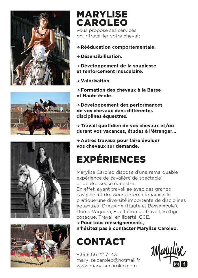 Dresseuse &Eacute;questre