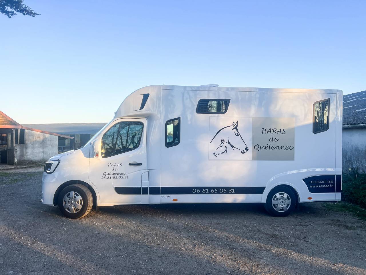 Location camions pour chevaux proche QUIMPER