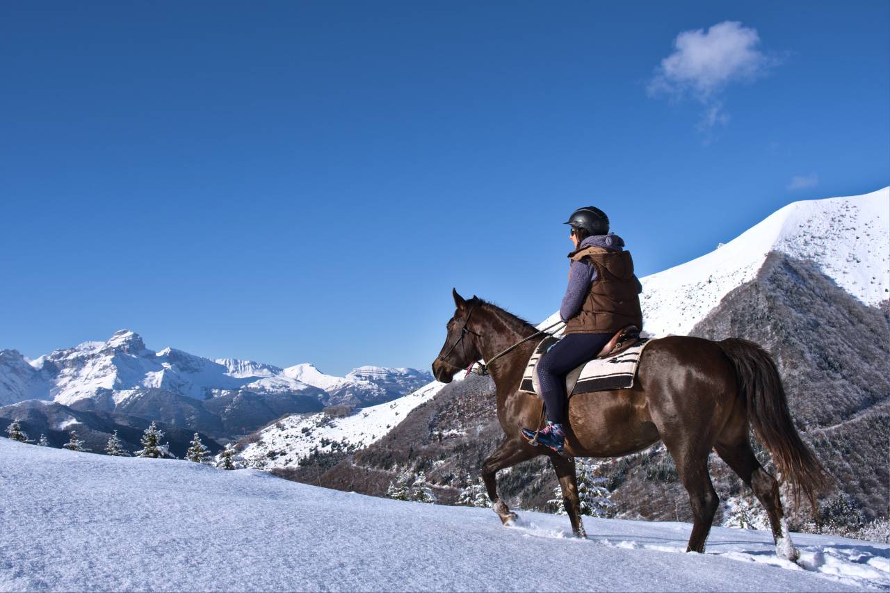 Week-end Randonnée à cheval Vercors