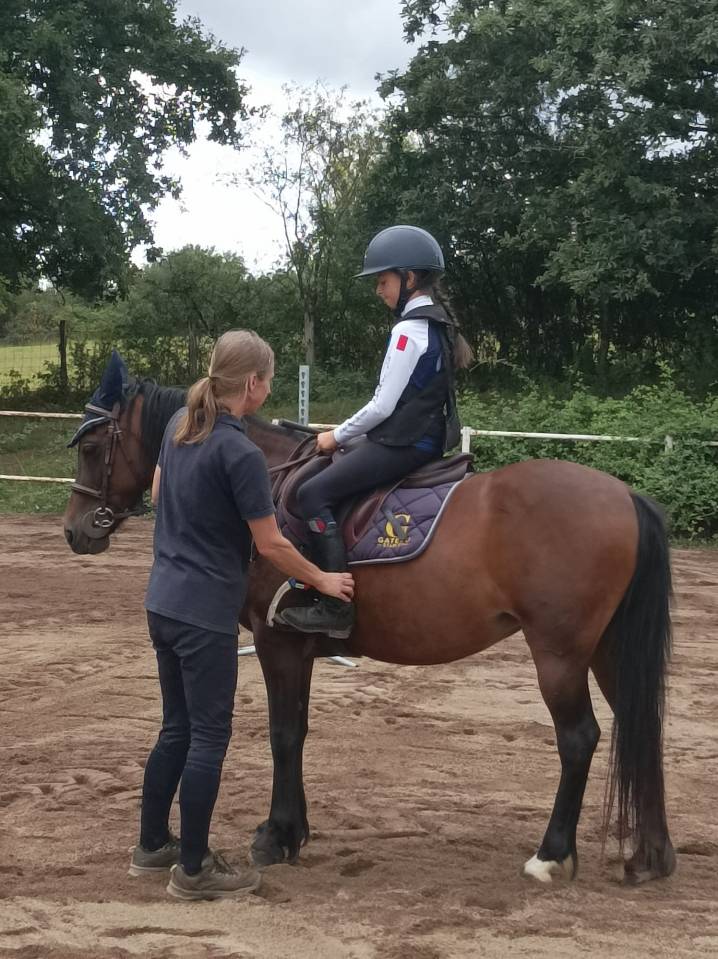 Stages Anglais Poney en France chez les Gateau Stables 