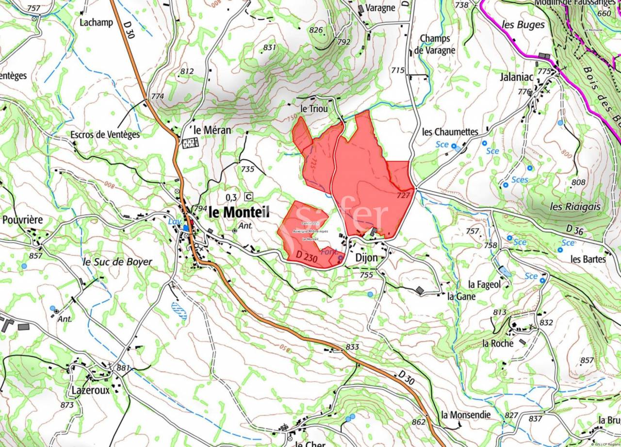 Transmission d'exploitation sur CHANTERELLE