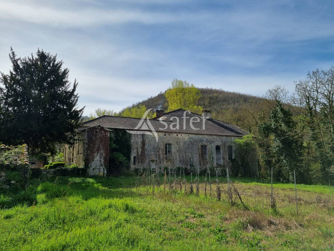Propriété de caractère sur 29 ha sur les berges du Lot