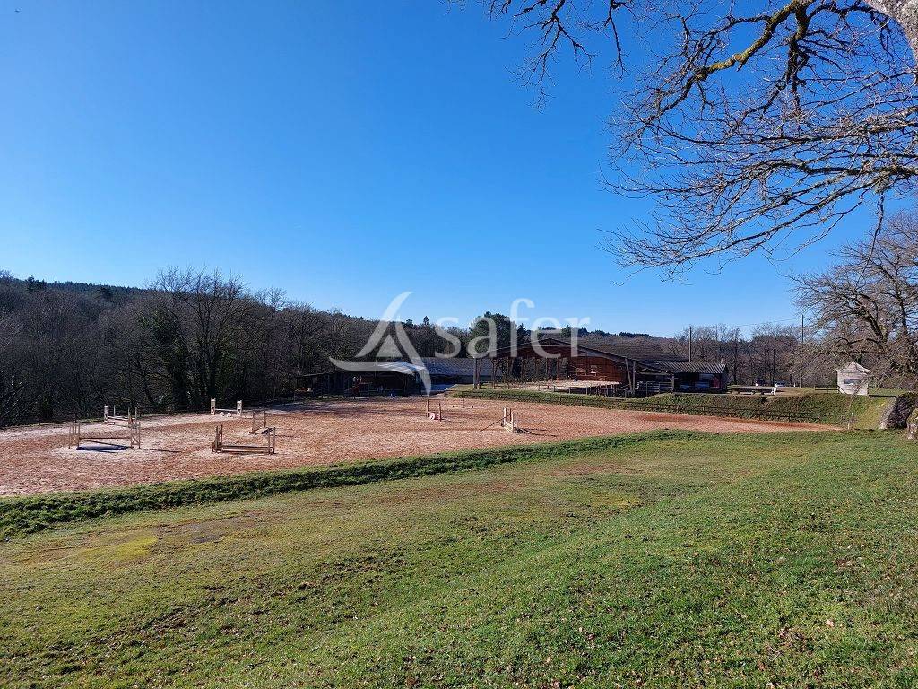 Au nord de Limoges, structure équestre avec gîtes de groupes