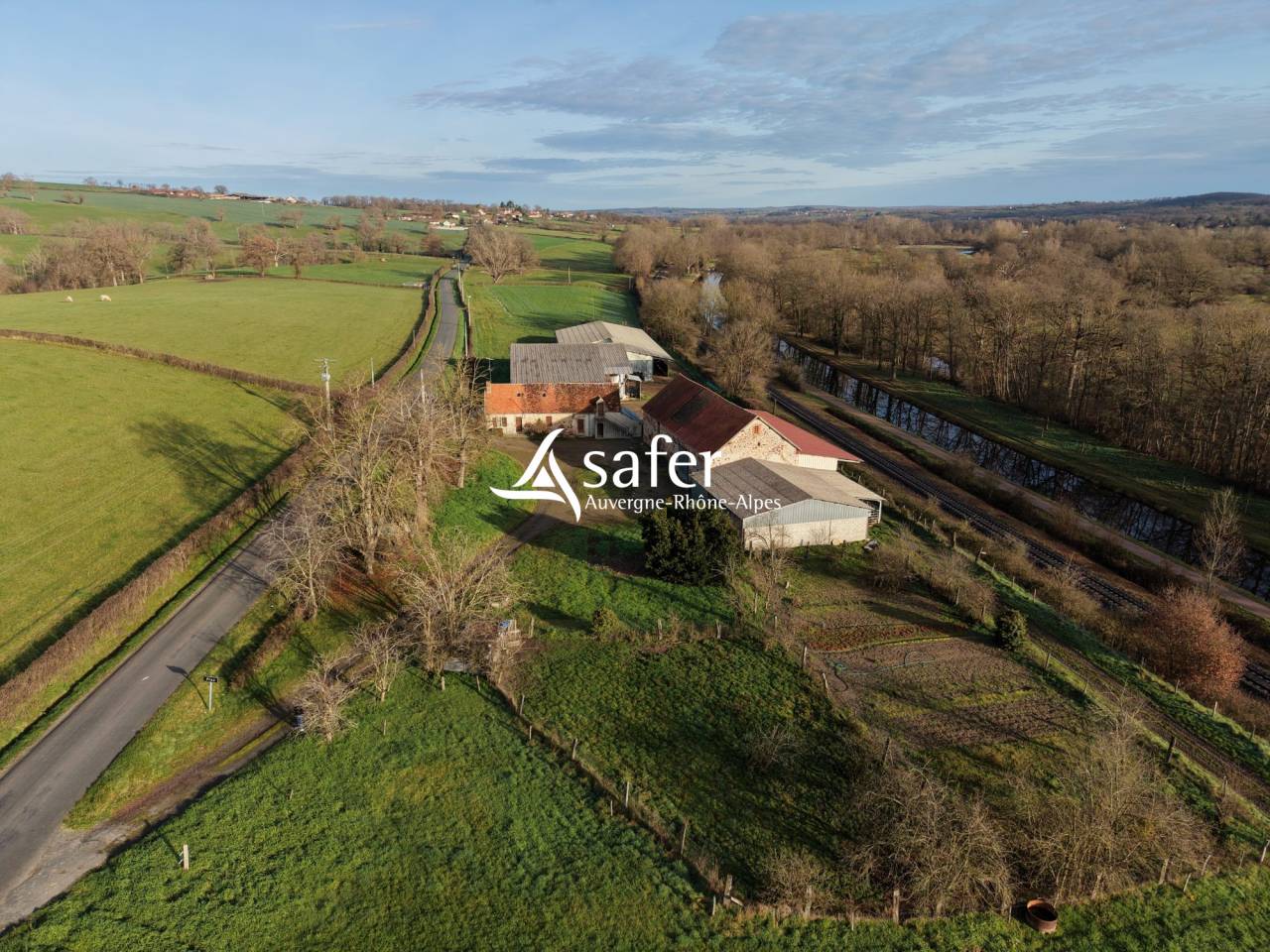 Propri&eacute;t&eacute; agricole, &eacute;levage (bovins, ovins, &eacute;quin) - Secteur