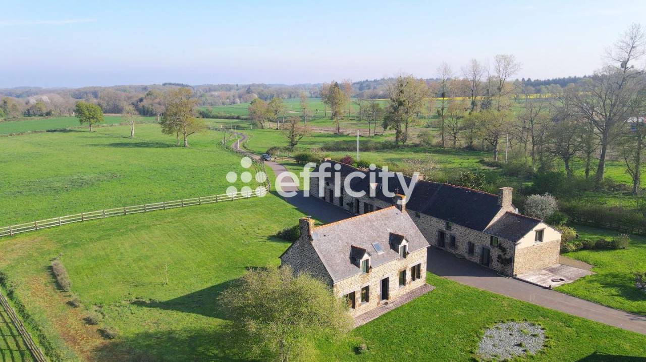  COMBOURG - 8 CHAMBRES - 356,5 m² - 32 HECTARES