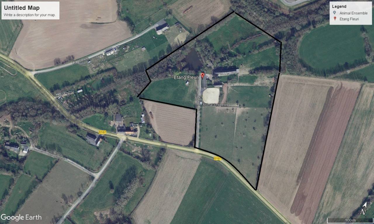 Propri&eacute;t&eacute; &eacute;questre - Habitation - B&B - G&icirc;te - 6Ha