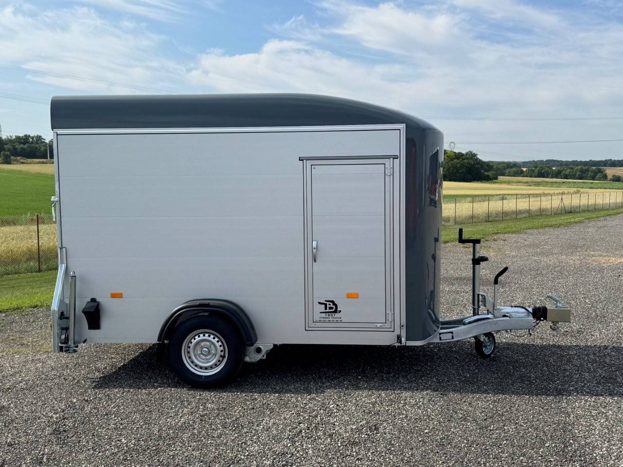 Remorque fourgon aluminium 750 KG - VENDU