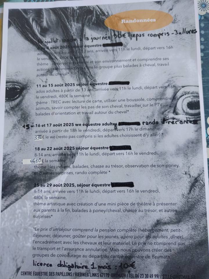 Randonnées  à la journée Alsace